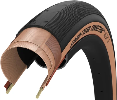 Покрышка 700x40 (40-622) GoodYear Connector Slick, Race, Dynamic:UHP, Folding, Transparent