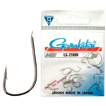 Крючок Gamakatsu LS-2110N №10 (25шт/уп) nickel