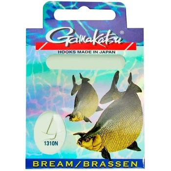 Готовый поводок Gamakatsu Bream 1310N №16-0.10mm 70cm (10шт/уп)