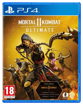 Игра Mortal Kombat 11 Ultimate Edition для PS4 (Blu-ray диск) RU Б/У