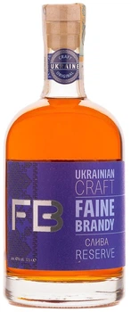 Бренді плодовий Faine Brandy Reserve Слива 0.5 л 40%  (4820269290310)