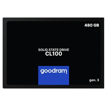 SSD 480Gb GoodRAM CL100 SATA III 2.5" TLC, Retail (SSDPR-CL100-480-G3)