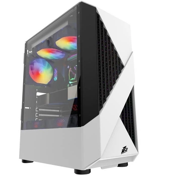 Корпус 1stPlayer White 600W (F3-A-WH-4F1-PS-600FK-EU)