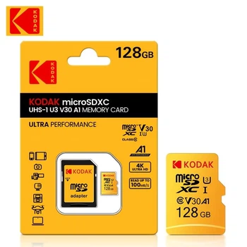 Карта пам'яті Kodak microSDXC Ultra 128GB Class 10 UHS-I A1
