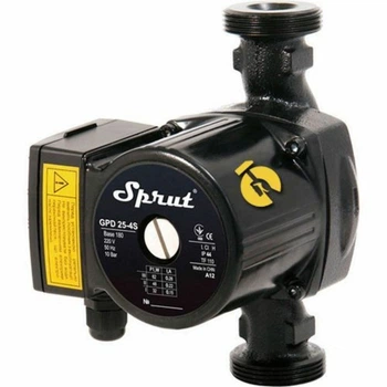 Циркуляционный насос Sprut GPD 25-4 180 62 Вт H 5 м Q 41 л/мин механический (4823072200804)