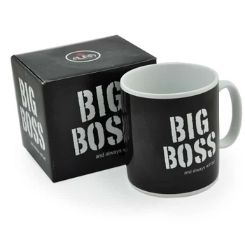 Кружка Гигант Big Boss 15х12,5 см 1 л керамика 1PCK-4233