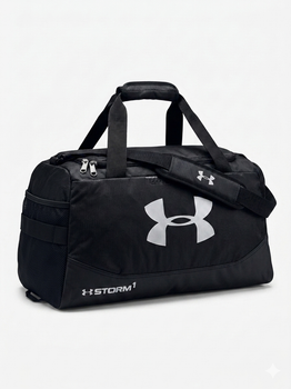 Сумка для спорта Under Armour Undeniable 5.0 25L Black/Silver, Дорожная и тренировочная сумка