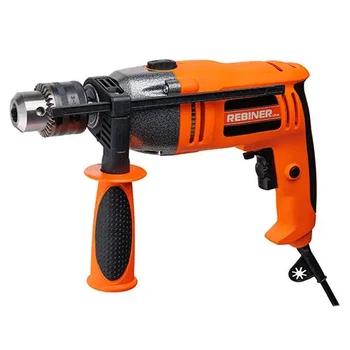 Дрель ударная Rebiner RID-1750 980 Вт двухскоростная профессиональная