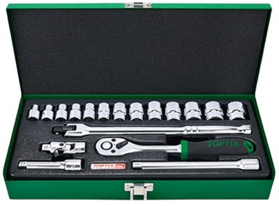 Набор инструмента Toptul 3/8" 18 дюймового 1/4"-7/8" (GCAD1823)
