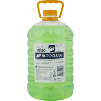 Мило рідке BuroClean ECO 5л трав'яне