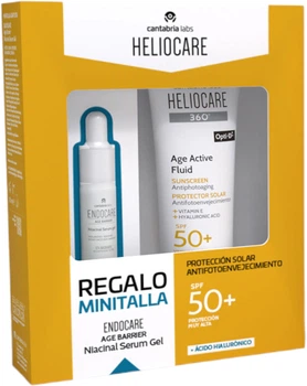 Zestaw do pielęgnacji twarzy Cantabria Labs Heliocare 360 Krem SPF50+ 50 ml + Serum 10 ml (8436574365405)