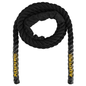 Скакалка канат утяжеленная для кроссфита, бокса, ММА Aopi Extra Thick 2528 длина 2,8м диаметр 25мм