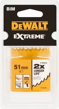 Otwornica bi-metalowa DeWalt Extreme HSS 51 mm DT90318-QZ (5054905250621)