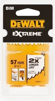 Otwornica bi-metalowa DeWalt Extreme HSS 57 mm DT90322-QZ (5054905250669)