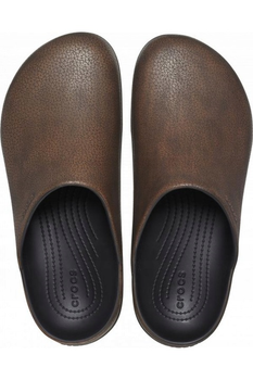 Чоловічі крокси слайди Crocs Dylan Clog Burnished (50-51, коричневий)