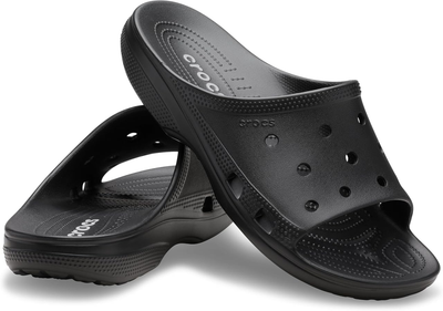 Чоловічі шльопанці Класік Чорні Crocs Saturday Slide Black (47/48, чорний)