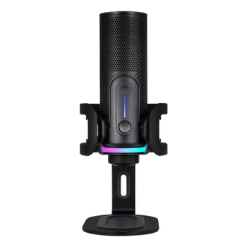 Микрофон Streamplify MIC PRO-192-RGB-ST Black (SPMC-MP3C327.11)