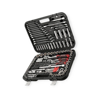 Набор инструмента 1/2",1/4",3/8" 156 шт с битами PROFI Storm INTERTOOL