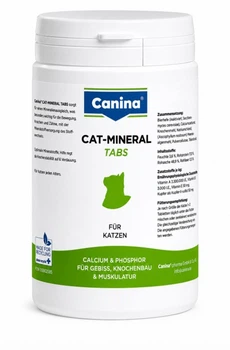 Вітамінно-мінеральний комплекс Canina Cat-Mineral Tabs для котів 75 г 150 табл.