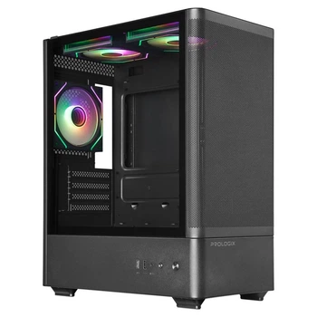 Корпус для ПК Prologix (Lumi GM-01MAB Mesh Black)