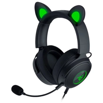 Навушники Razer Kraken V2 PRO Kitty Edition Black (RZ04-04510100-R3M1)
