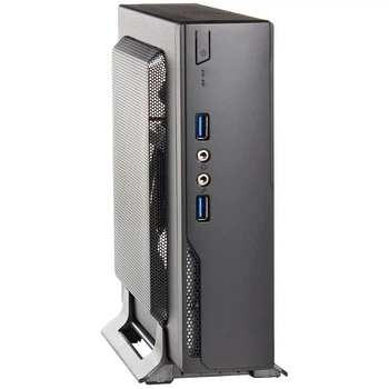 Корпус Casecom M300-2U3 90W 2xUSB3.0 mini-ITX, VESA, Black (M300-90)