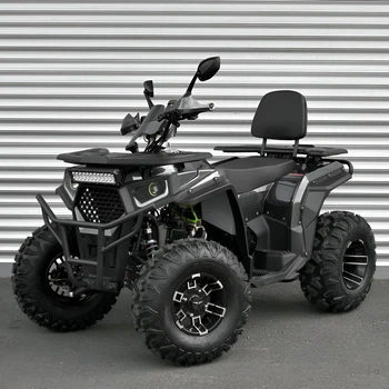 Квадроцикл бензиновый Profi AFB200L-19 12V9Ah, колеса 10", черный