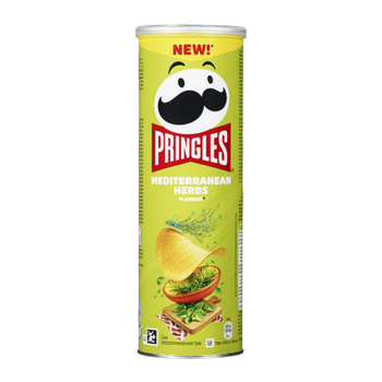 Чипсы Pringles Mediterranean Herbs Средиземноморские Травы 165g