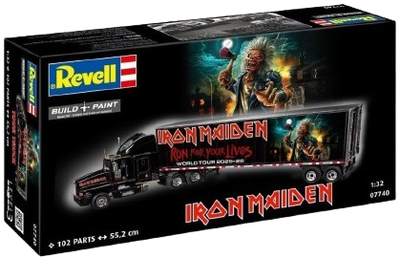Модель автомобіля Revell Iron Maiden Tour Truck REV-07740 (4009803077406)