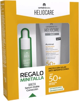 Zestaw do pielęgnacji twarzy Cantabria Labs Heliocare 360 Krem SPF50+ 50 ml + Serum 10 ml (8436574365382)