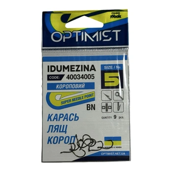 Крючок Optimist Idumezina BN № 5,40034005