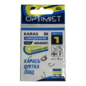Крючок Optimist KARAS № 1,40046001