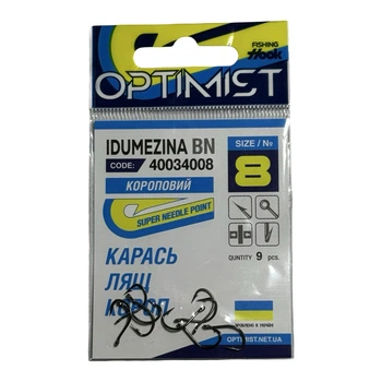 Крючок Optimist Idumezina BN № 8,40034008