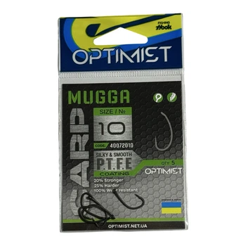 Крючок Optimist MUGGA Teflon №10,40072010