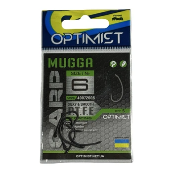 Крючок Optimist MUGGA Teflon №6,40072006