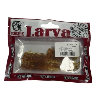 Силіконова приманка Larva 2.5 колір 002,00225L