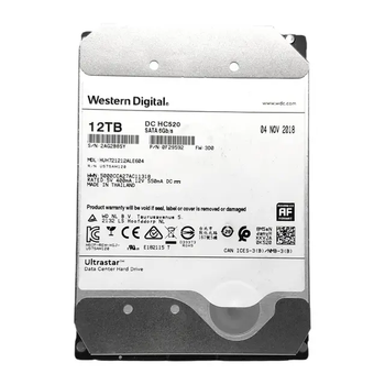 Жесткий диск Western Digital Ultrastar He12 12Tb 7200 об/хв SATA 6 Gbit/s (HUH721212ALE604 / 0F30146) - Б/У