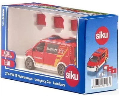 Модель автомобіля Siku Швидка допомога VW T6 S2116 (4006874021161)