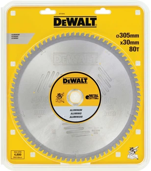 Пиляльний диск DeWalt 80T 305 x 30 мм DT1916-QZ (5035048093344)