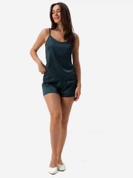 Пижама (майка + шорты) женская BARWA garments 0166/72 L Морская волна (2111660723340)