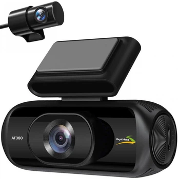 Видеорегистратор Aspiring AT380 Dual, 4K, Speedcam, Wi-Fi, GPS (AT80D3)