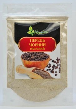 Перець чорний мелений Меліса 80 г (4820089087633)