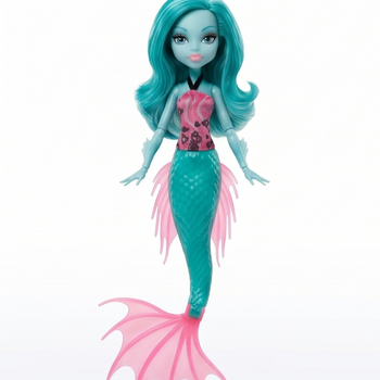 Кукла-конструктор русалка Monster High Create a Monster, Голубая 3+