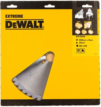 Пильный диск DeWalt Extreme Workshop 48T 305 x 30 мм DT4340-QZ (5035048061909)