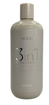 Обезжириватель для ногтей Valeri Nail Prep & Cleanser 3в1 400 мл
