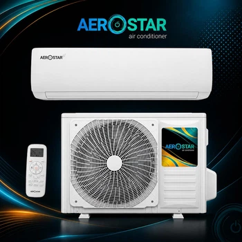 Інверторний кондиціонер Aerostar PJ AER-24A-R32 до 70 м² Wi-Fi R32 настінна спліт-система