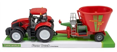 Traktor TOYS Pawel Wojda z maszyną rolniczą (PAW*10687) (5903940010687)