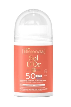 Зволожувальна сонцезахисна емульсія roll-on Bielenda Sol D'OR SPF 50 100 мл (5902169866587)