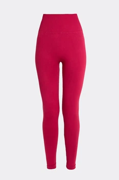 Легінси жіночі спортивні з моделюючим швом Giulia LEGGINGS SHAPE S/M Bordo-winterberry