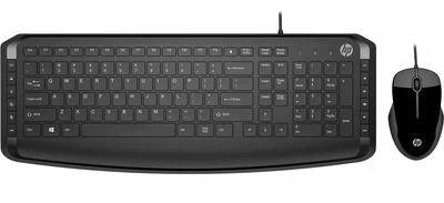 Комплекти HP Комплект дротовий HP Pavilion Keyboard and Mouse 200 (9DF28AA) Чорний